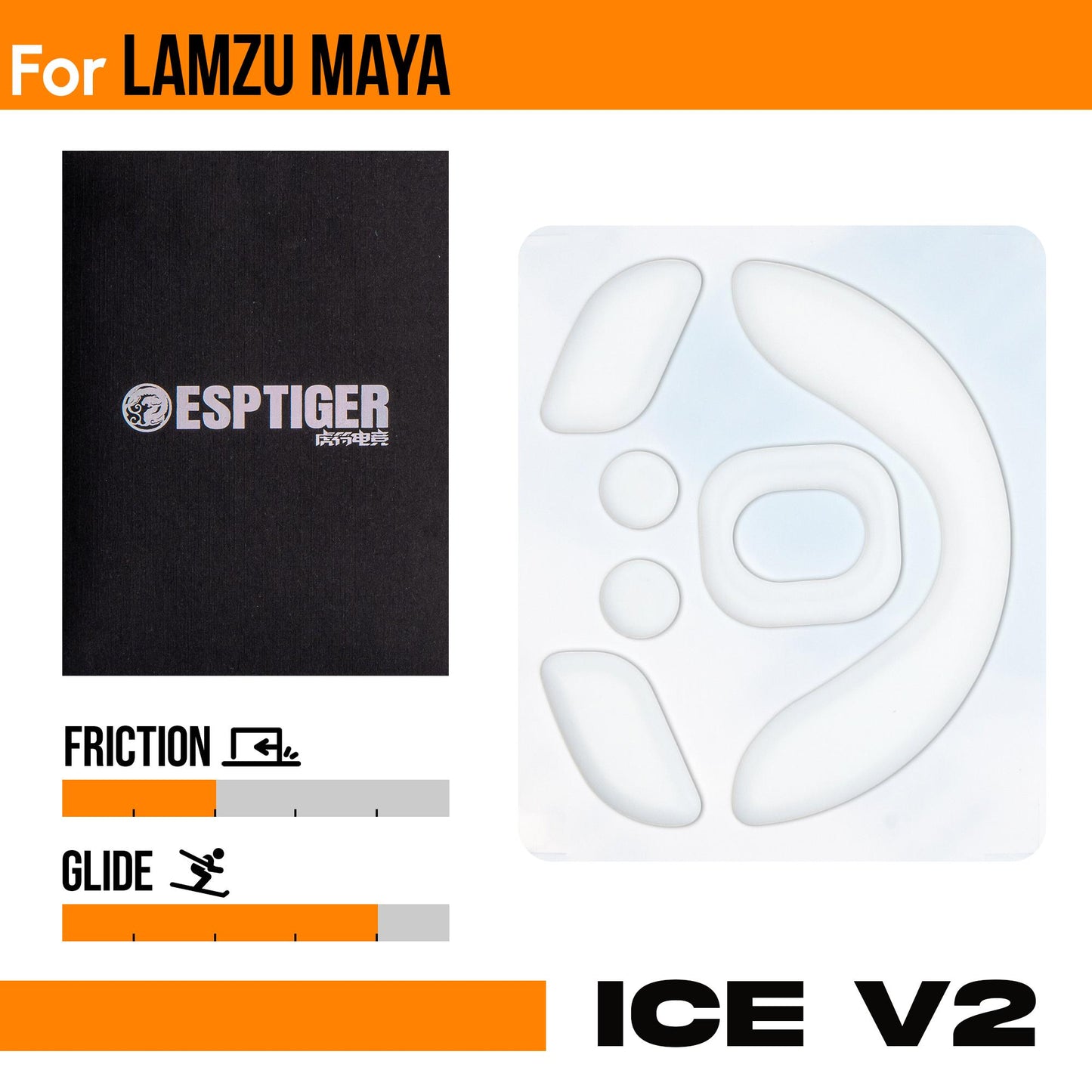 ICE V2 Mouse Skates For