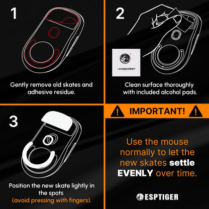ICE V2 Mouse Skates For