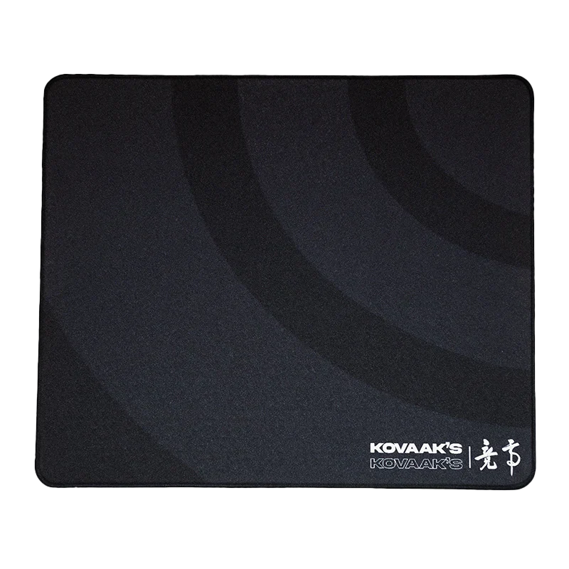 Black silicone mouse pad